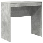 vidaXL Birou cu depozitare gri beton din lemn compus vidaXL Birou cu depozitare gri beton din lemn compus