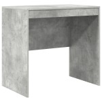 Birou vidaXL cu stocare Gri beton Lemn prelucrat Birou vidaXL cu stocare Gri beton Lemn prelucrat