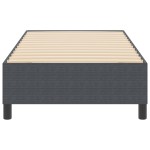 vidaXL Pat cu arcuri Gri închis 90 x 200 cm Țesătură de catifea vidaXL Pat cu arcuri Gri închis 90 x 200 cm Țesătură de catifea
