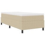 vidaXL Pat cu arcuri Gri Verde 100 x 200 cm Țesătură de catifea vidaXL Pat cu arcuri Gri Verde 100 x 200 cm Țesătură de catifea