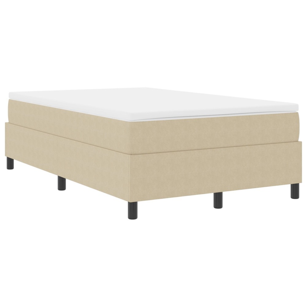 vidaXL Pat cu arcuri Gri Verde 120 x 190 cm Țesătură de catifea