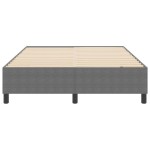 vidaXL Pat cu arcuri Gri deschis 140 x 200 cm Țesătură de catifea vidaXL Pat cu arcuri Gri deschis 140 x 200 cm Țesătură de catifea