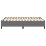 vidaXL Pat cu arcuri Gri deschis 140 x 200 cm Țesătură de catifea vidaXL Pat cu arcuri Gri deschis 140 x 200 cm Țesătură de catifea