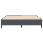 vidaXL Pat cu arcuri Gri închis 180 x 200 cm Țesătură de catifea vidaXL Pat cu arcuri Gri închis 180 x 200 cm Țesătură de catifea