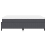 vidaXL Pat cu arcuri Gri închis și Alb 203 x 120 x 60 cm vidaXL Pat cu arcuri Gri închis și Alb 203 x 120 x 60 cm