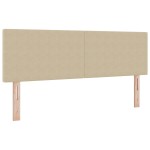 vidaXL Pat cu arcuri Manual Gri deschis și alb. 203 x 144 x 88 cm