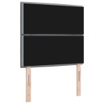 vidaXL Tăblie cap cu headboard Manual Gri deschis 100 cm țesătură
