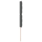 vidaXL Tăblie cap cu headboard Manual Gri închis 100 cm țesătură