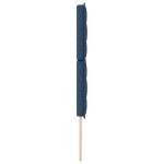 vidaXL Tăblie cap cu headboard Manual albastru 200 cm țesătură