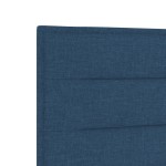 vidaXL Tăblie cap cu headboard Manual albastru 200 cm țesătură