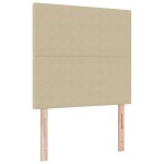 vidaXL Tăblie cap Verde deschis gri 100 cm Piele artificială