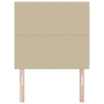 vidaXL Tăblie cap Verde deschis gri 100 cm Piele artificială