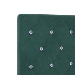 vidaXL Tăblie din Catifea Argyle Manual Verde închis 80 cm Catifea vidaXL Tăblie din Catifea Argyle Manual Verde închis 80 cm Catifea