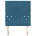 vidaXL Tăblie din Catifea Argyle Manual Albastru închis 80 cm Catifea vidaXL Tăblie din Catifea Argyle Manual Albastru închis 80 cm Catifea