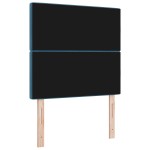 vidaXL Tăblie din Catifea Argyle Manual Albastru închis 100 cm Catifea