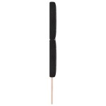 vidaXL Tăblie din Catifea Argyle cu headboard Negru 180 cm Catifea