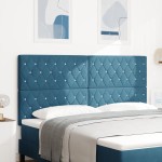 vidaXL Tăblie din Catifea Argyle Manual Albastru închis 180 cm Catifea