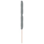 vidaXL Tăblie cap cu headboard Manual Gri deschis 100 cm țesătură