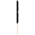 vidaXL Tăblie cap cu headboard Manual Negru 100 cm țesătură