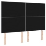 vidaXL Tăblie cap cu headboard Manual Gri deschis 160 cm țesătură