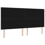vidaXL Tăblie cap cu headboard Manual Maro închis 200 cm țesătură