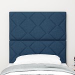 vidaXL <strong> Tăblie Design Cărămizi cu Diamante Albastră 80 cm</strong> din poliester. vidaXL <strong> Tăblie Design Cărămizi cu Diamante Albastră 80 cm</strong> din poliester.