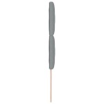 vidaXL Tăblie din Țesătură Geometric Manual Gri deschis 90 cm țesătură vidaXL Tăblie din Țesătură Geometric Manual Gri deschis 90 cm țesătură