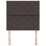 vidaXL Tăblie din Țesătură Geometric Manual Maro închis 90 cm țesătură vidaXL Tăblie din Țesătură Geometric Manual Maro închis 90 cm țesătură