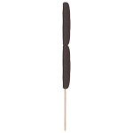 vidaXL Tăblie din Țesătură Geometric Manual Maro închis 90 cm țesătură vidaXL Tăblie din Țesătură Geometric Manual Maro închis 90 cm țesătură