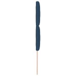 vidaXL Tăblie din Țesătură Geometric Manual albastru 90 cm țesătură vidaXL Tăblie din Țesătură Geometric Manual albastru 90 cm țesătură