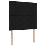vidaXL Tăblie din Țesătură Geometric Manual Negru 100 cm țesătură vidaXL Tăblie din Țesătură Geometric Manual Negru 100 cm țesătură