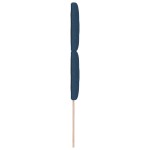 vidaXL Tăblie din Țesătură Geometric Manual albastru 100 cm țesătură vidaXL Tăblie din Țesătură Geometric Manual albastru 100 cm țesătură