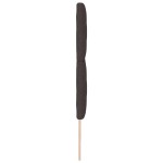 vidaXL Tăblie din Țesătură Geometric Maro închis 180 cm țesătură vidaXL Tăblie din Țesătură Geometric Maro închis 180 cm țesătură