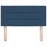 vidaXL Cap de pat LED Design Linii Albastru 80 cm Țesătură vidaXL Cap de pat LED Design Linii Albastru 80 cm Țesătură