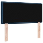 vidaXL Cap de Pat Design Linii Albastru 100 cm Țesătură vidaXL Cap de Pat Design Linii Albastru 100 cm Țesătură