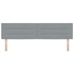 vidaXL Tăbliță LED Design Linii Gri Deschis 90 cm Țesătură vidaXL Tăbliță LED Design Linii Gri Deschis 90 cm Țesătură