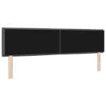 vidaXL Cap de pat LED Design Linii Gri 180 cm Țesătură