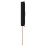 vidaXL Cap de Pat LED Design Linii Negru 200 cm Țesătură vidaXL Cap de Pat LED Design Linii Negru 200 cm Țesătură