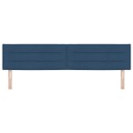 vidaXL Capitonaj cu LED Design Linii Albastru 100 cm Țesătură vidaXL Capitonaj cu LED Design Linii Albastru 100 cm Țesătură