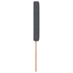 vidaXL Tăblie LED cu lumini cu bandă LED Gri închis 100 cm țesătură