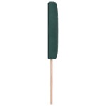 vidaXL Tăblie LED cu lumini cu bandă LED Verde închis 90 cm Catifea