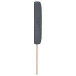 vidaXL Tăblie LED cu lumini cu bandă LED Gri închis 90 cm Catifea