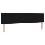 vidaXL Cabeța de pat LED cu butoane de cristal, îmbrăcată în catifea albastră de 100 cm vidaXL Cabeța de pat LED cu butoane de cristal, îmbrăcată în catifea albastră de 100 cm