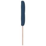 vidaXL Cap de pat LED cu buton, cusut cu un button albastru, 80 cm, țesătură vidaXL Cap de pat LED cu buton, cusut cu un button albastru, 80 cm, țesătură