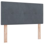 vidaXL Tăblie cap cu lumini cu bandă LED Ajustabil Gri 80 cm Catifea vidaXL Tăblie cap cu lumini cu bandă LED Ajustabil Gri 80 cm Catifea