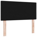 vidaXL Cap de pat LED cu butoane, capitonat, negru, 80 cm, catifea vidaXL Cap de pat LED cu butoane, capitonat, negru, 80 cm, catifea