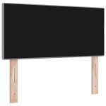 vidaXL Cap de pat gri deschis cu butoane și LED, de 90 cm, din țesătură vidaXL Cap de pat gri deschis cu butoane și LED, de 90 cm, din țesătură