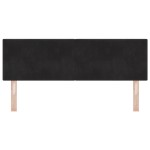 vidaXL Cap de pat LED cu butoane Negru 72 cm Catifea vidaXL Cap de pat LED cu butoane Negru 72 cm Catifea