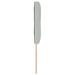 vidaXL Tăblie cap cu lumini cu bandă LED Gri deschis 80 cm Catifea