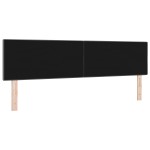 vidaXL Cap de pat LED gri închis cu butoane capitonate de 90 cm, din țesătură.